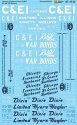 Railroad Decal Set -- Chicago & Eastern Illinois 40` & 50` Boxcars, N, Microscale Industries Inc 601512