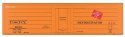Railroad Decal Set -- Milwaukee Road/DSDX Ribbed-Side Reefer, O, Tichy Train Group 10018O