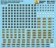 Freight Car Data -- Wheel Inspecton Dots & Excess Height Placards (1978+), HO, Microscale Industries Inc 5012