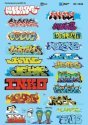 Graffiti Decal Set -- Contemporary (Set 2), HO, Microscale Industries Inc 871534