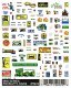 Dry Transfer Signs -- Product Logos, N, Woodland Scenics 570
