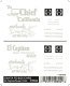 Dry Transfer Railroad Lettering Sets -- ATSF Boxcars - `El Capitan` & `Super Chief` w/Straight Li, HO, Woodland Scenics 604