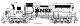 Burlington Northern Santa Fe - BNSF -- Renumbered Initials & Numbers for Repainted Di, HO, Microscale Industries Inc 871035