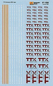 Trailer-Train - TTX -- Auto Racks, 2008-Present, HO, Microscale Industries Inc 871298