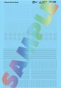 Railroad Texture Decal Set -- Railroad Various Rivets, Various Spacings, HO, Microscale Industries Inc 871498