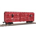 40` Animated Stock Car with Cattle - Ready-to-Run - Silver Series(R) -- Chicago, Burlington & Quincy 52025 (`Burlington Route` S