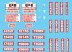 Vehicle Decal Set -- C&H Transportation, HO, Lonestar Models 12023