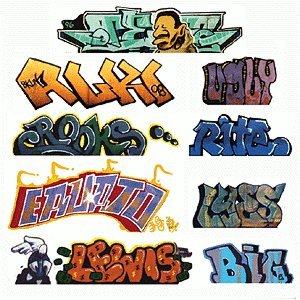 Graffiti Decals Mega Set -- Set 2 pkg(9), HO, Blair Line 2245