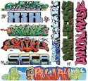Graffiti Decals Mega Set -- Set 11 pkg(9), HO, Blair Line 2260
