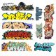 Graffiti Decals Mega Set -- Set 6 pkg(9), HO, Blair Line 2249