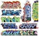 Graffiti Decals Mega Set -- Set 12 pkg(8), HO, Blair Line 2261