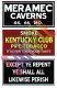 Barn Sign Decals -- Set 4 - Meramac Caverns, Except Ye Repent, Kentucky Club, HO, Blair Line 2253