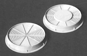 Cooling Fans pkg(4) -- 48′ Flat Top - Dynamic Brake, HO, Detail Associates 2003