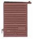 7′ Youngstown Boxcar Door w/Low Tack Board pkg(2) -- Boxcar Red, HO, Kadee Quality Products 2237