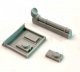 Electrical Box Set -- Unpainted Resin Castings, 3 Styles, O, Bar Mills LLC 4040
