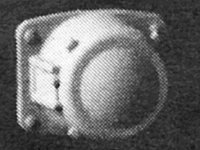 Headlights - Diesels (Plastic) -- Pyle Large Single Beam for Early EMD NW & SW Switchers pkg(2), HO, Detail Associates 1015
