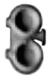Headlights -- Dual, Early (Plastic) pkg(4), N, Detail Associates 8216