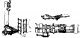 Detail Set -- Hydra-Cushion Car Kit, HO, Cal Scale 301