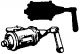 Brake Cylinders (Brass Casting) -- Locomotive Type pkg(2), HO, Cal Scale 219
