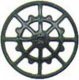 Ajax Type Brake Wheels pkg(8) -- Black, HO, Kadee Quality Products 2040