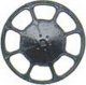 Modern Brake Wheels pkg(8) -- Black, HO, Kadee Quality Products 2045