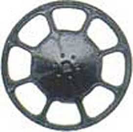 Modern Brake Wheels pkg(8) -- Black, HO, Kadee Quality Products 2045