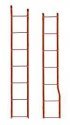 40′ PS-1 Boxcar Ladder Set -- (Red Oxide) Includes Ends & Sides, HO, Kadee Quality Products 2101