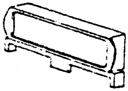 Number Boards -- For Locomotives & Rail Diesel Cars (RDC) 1 Pair, HO, Custom Finishing 345