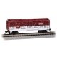 Steel Stock Car - Ready to Run -- Canadian National 175019 (Boxcar Red, white), N, Bachmann Industries 71564