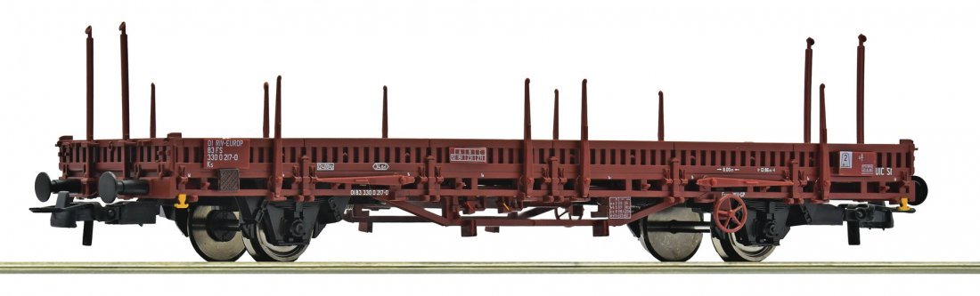 Swivel stake wagon, FS, HO, Roco 6600165