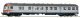Control cab coach, DB, HO, Roco 6200163