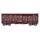 Harriman 40′ Stock Car - Ready to Run -- Oregon Short Line (Boxcar Red, white), HO, Intermountain Railway Company 39033