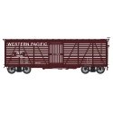 Harriman 40′ Stock Car - Ready to Run -- Western Pacific (Boxcar Red), HO, Intermountain Railway Company 39030