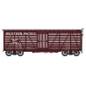 Harriman 40′ Stock Car - Ready to Run -- Western Pacific (Boxcar Red), HO, Intermountain Railway Company 39030