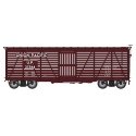 Harriman 40′ Stock Car - Ready to Run -- Union Pacific (Boxcar Red), HO, Intermountain Railway Company 39032