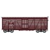 Harriman 40′ Stock Car - Ready to Run -- Union Pacific (Boxcar Red), HO, Intermountain Railway Company 39032