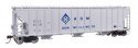 55′ Evans 4780 Covered Hopper - Ready To Run -- ADM-Milling UELX 60155, HO, WalthersProto 106171
