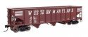 70-Ton AAR 3-Bay Open Hopper - Ready to Run -- Western Maryland 70097, HO, WalthersMainline 56760