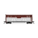 PRR K7 Stock Car 2-Pack (No Sound) - Ready to Run -- Canadian Pacific 273155 (Boxcar Red, white), N, Broadway Limited Imports 84
