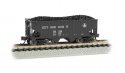 USRA 55-Ton 2-Bay Open Hopper w/Load - Ready to Run - Silver Series(R) -- Baltimore & Ohio 72, N, Bachmann Industries 19556