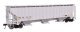 57′ Trinity 4750 3-Bay Covered Hopper - Ready to Run -- General Electric Rail Service WCFX 4520, HO, WalthersMainline 49078