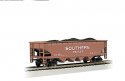 40′ Quad Hopper - Ready to Run - Silver Series(R) -- Southern Railway, HO, Bachmann Industries 17604