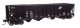 50′ 100-Ton 4-Bay Hopper - Ready to Run -- Chicago & North Western(TM) 63645, HO, WalthersMainline 57806