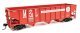 70-Ton AAR 3-Bay Open Hopper - Ready to Run -- Minneapolis & St. Louis 66995, HO, WalthersMainline 56716