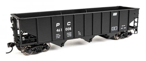 70-Ton AAR 3-Bay Open Hopper - Ready to Run -- Penn Central 461008, HO, WalthersMainline 56721