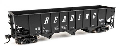70-Ton AAR 3-Bay Open Hopper - Ready to Run -- Reading 60184, HO, WalthersMainline 56725
