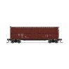 PRR K7 Stock Car 2-Pack (No Sound) - Ready to Run -- Santa Fe 52232 (Boxcar Red), N, Broadway Limited Imports 8480