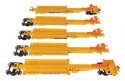 263` Five-Unit All-Purpose 48` Spine Car - Ready to Run -- TTX 79644, HO, WalthersMainline 5267