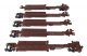 263` Five-Unit All-Purpose 48` Spine Car - Ready to Run -- Conrail 790070, HO, WalthersMainline 5266