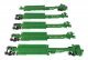 263` Five-Unit All-Purpose 48` Spine Car - Ready to Run -- Burlington Northern 637501, HO, WalthersMainline 5263